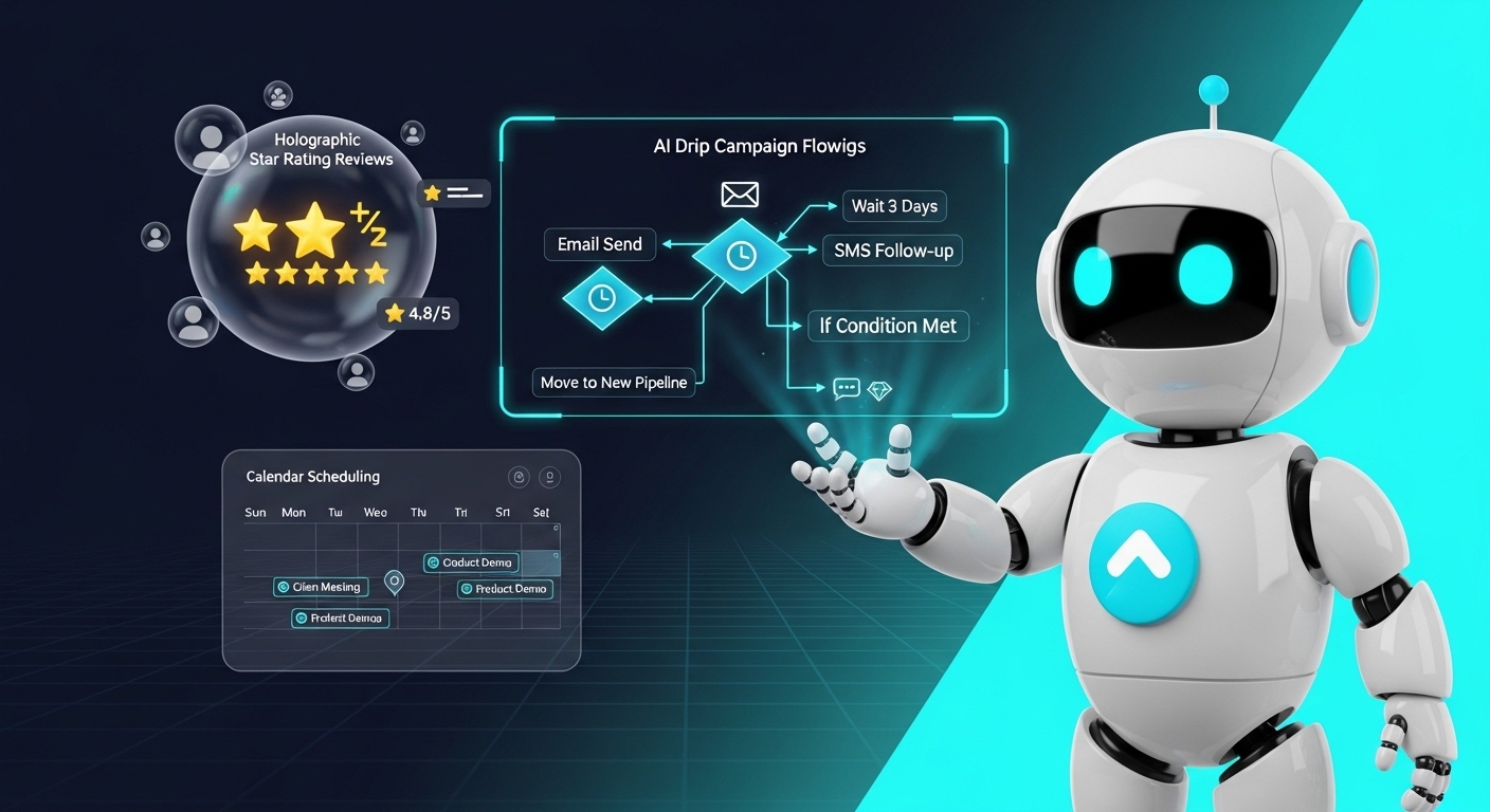 GoHighLevel Update KW1/2026: Reviews AI Drip Mode & Kalender-Upgrades